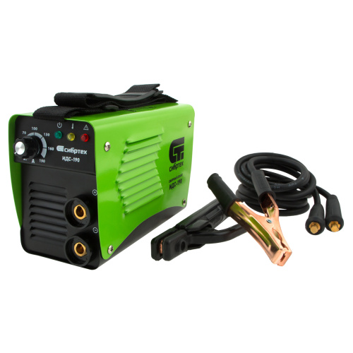 Аппарат инверторный дуговой сварки ИДС-190, 190 А, ПВ 80%, диаметр электрода 1.6-4 мм Сибртех по ценам производителя в Воронеже с доставкой по всей России