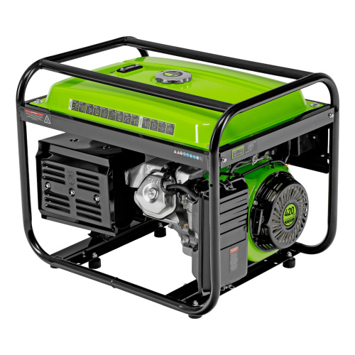 Генератор бензиновый БС-8000Э, 6,6 кВт, 230В, четырехтактный, 25 л, электростартер Сибртех по ценам производителя в Воронеже с доставкой по всей России