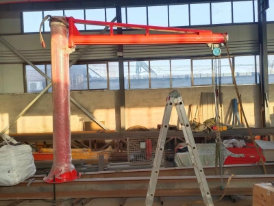 Кран консольный поворотный ручной TOR PSJ43050 500 кг, высота 4 м, стрела 3 м купить в Москве с доставкой по всей России | ProtosMarket.ru