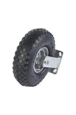 Колесо пневматическое резиновое 260 мм PRF 85 неповоротное на кронштейне по ценам производителя в Воронеже с доставкой по всей России