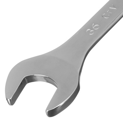 Ключ комбинированный, 36 мм, CrV, полированный хром Matrix по ценам производителя в Воронеже с доставкой по всей России