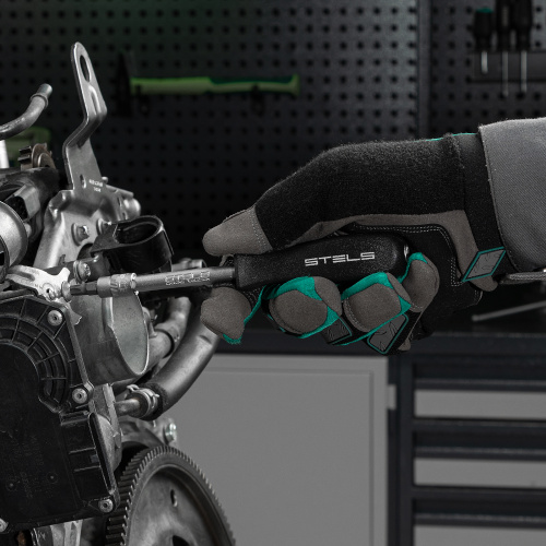 Набор инструментов, 1/4", Cr-V, S2, усиленный кейс, 47 предметов Stels по ценам производителя в Воронеже с доставкой по всей России