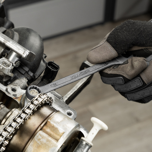 Набор ключей комбинированных, 6 - 32 мм, 22 шт., CrV, фосфатированные Сибртех по ценам производителя в Воронеже с доставкой по всей России