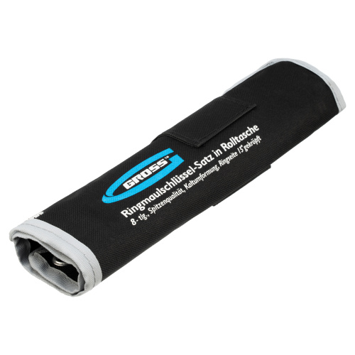 Набор ключей комбинированных 8-19 мм, 8 шт, CrV, холодный штамп Gross по ценам производителя в Воронеже с доставкой по всей России