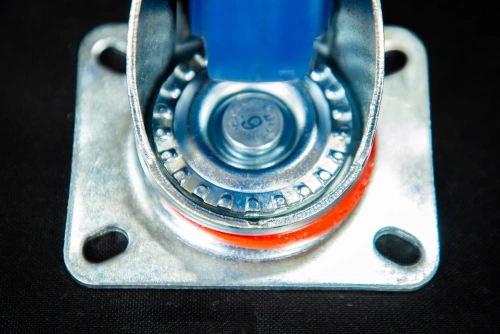 Колесо поворотное резина SRCLb 42 100 мм с тормозом (F) по ценам производителя в Воронеже с доставкой по всей России