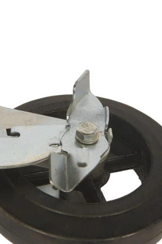 Колесо большегрузное поворотное SCdb 80 200 мм обрезиненное с тормозом (N) по ценам производителя в Воронеже с доставкой по всей России