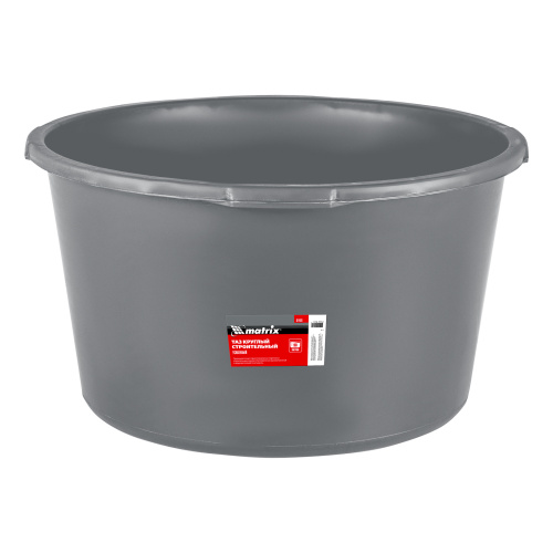 Таз круглый строительный усиленный, 90 л Matrix по ценам производителя в Воронеже с доставкой по всей России