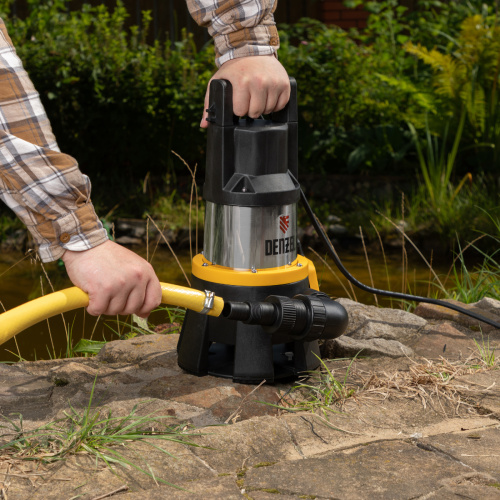 Дренажный насос DP1400X, 1400 Вт, подъем 11 м, 25000 л/ч Denzel по ценам производителя в Воронеже с доставкой по всей России
