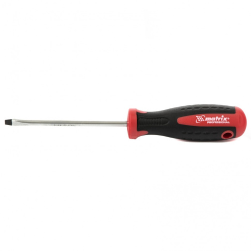 Отвертка Profi, SL5.5 х 100 мм, S2, двухкомпонентная рукоятка Matrix по ценам производителя в Воронеже с доставкой по всей России