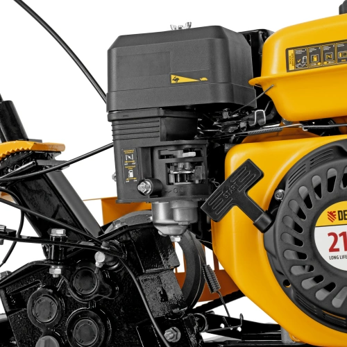 Мотоблок DPT-370S, 7 л.с., ремен.сцеп, фрез 3х4, ШОМ, передачи 3В/1Н Denzel по ценам производителя в Воронеже с доставкой по всей России