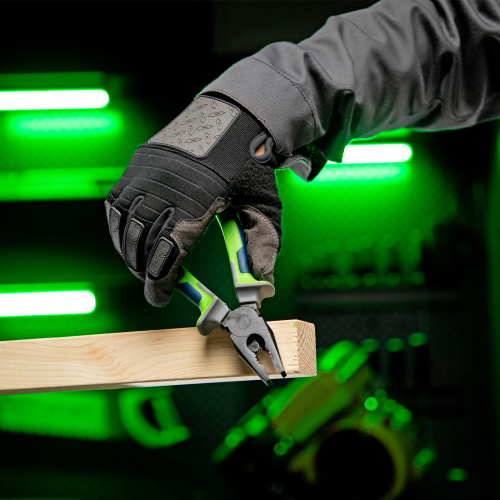 Плоскогубцы комбинированные, 180 мм, фосфатирование, трехкомпонентные рукоятки Сибртех по ценам производителя в Воронеже с доставкой по всей России