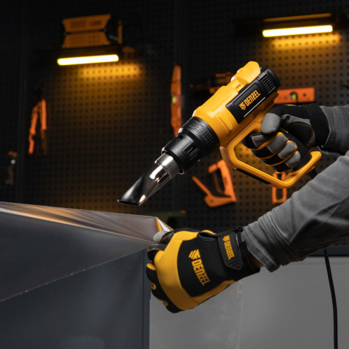 Фен технический HG-2000E, 2000 Вт, 2 режима, LCD дисплей Denzel по ценам производителя в Воронеже с доставкой по всей России