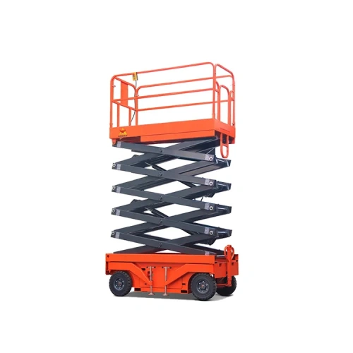 Подъемник ножничный передвижной 500 кг 6/8 м TOR GTJY AC 220В сетевой по ценам производителя в Воронеже с доставкой по всей России