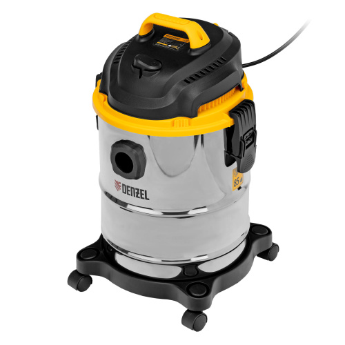Пылесос строительный SVC15, 1200 Вт, бак 15 л, шланг 2 м Denzel по ценам производителя в Воронеже с доставкой по всей России
