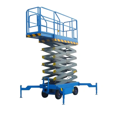 Подъемник ножничный самоходный 500 кг 6/8 м TOR SJY-0,5-6 DC аккумуляторный по ценам производителя в Воронеже с доставкой по всей России