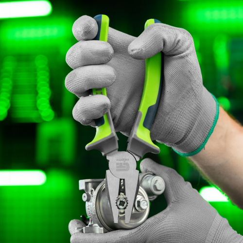 Плоскогубцы комбинированные, 200 мм, фосфатирование, трехкомпонентные рукоятки Сибртех по ценам производителя в Воронеже с доставкой по всей России