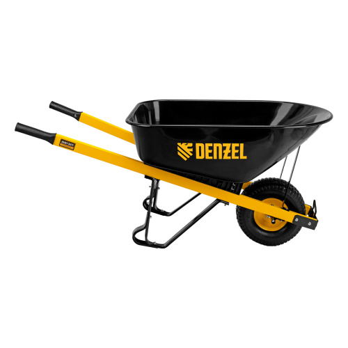 Тачка строительная, усиленная, объем 140 л, 230 кг, колесо 15х6.00-6 Denzel по ценам производителя в Воронеже с доставкой по всей России