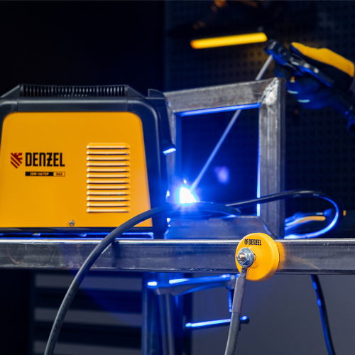 Клемма магнитная "масса" для сварочных работ Denzel по ценам производителя в Воронеже с доставкой по всей России