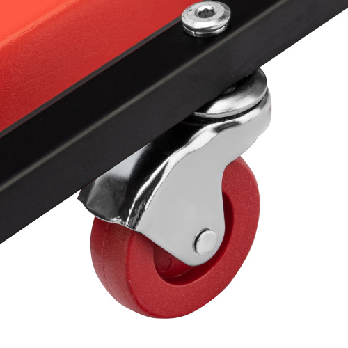 Лежак ремонтный на шести колесах, 1030 х 440 х 120 мм, поднимающийся подголовник Matrix по ценам производителя в Воронеже с доставкой по всей России