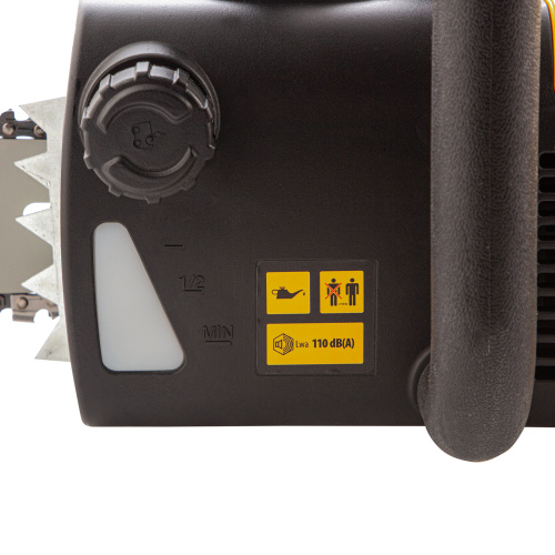 Пила цепная электрическая EDS-2000, 2 кВт,продольная, шина 40 см, шаг 3/8, паз 1.3 мм, 56 звеньев Denzel по ценам производителя в Воронеже с доставкой по всей России