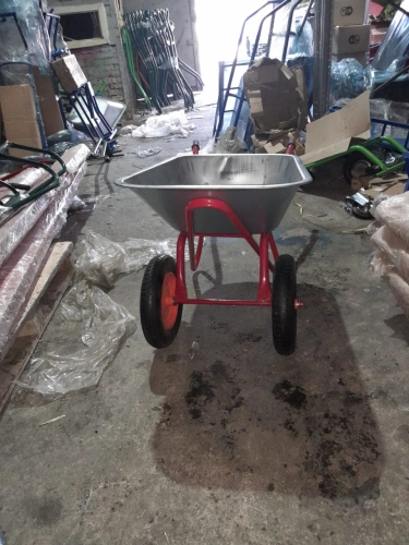 Тачка строительная 100 л 250 кг 422ZP двухколесная с пневмоколесом по ценам производителя в Воронеже с доставкой по всей России