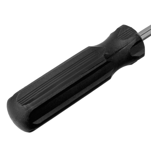 Отвертка SL6 х 100 мм, углеродистая сталь, черная пластиковая рукоятка Sparta по ценам производителя в Воронеже с доставкой по всей России