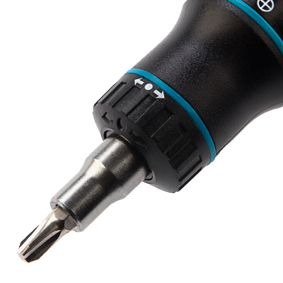 Отвертка реверсивная с револьверным механизмом, 11 шт, сталь S2 Gross по ценам производителя в Воронеже с доставкой по всей России