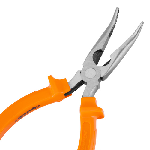 Длинногубцы изогнутые Classic, 160 мм, шлифованные, пластмассовые рукоятки Sparta по ценам производителя в Воронеже с доставкой по всей России