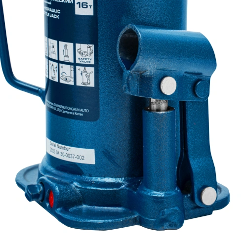 Домкрат гидравлический бутылочный, 16 т, h подъема 227-457 мм Stels по ценам производителя в Воронеже с доставкой по всей России