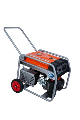 Генератор бензиновый 5,0 кВт 220В 27 л с электростартером и колесами TOR KM6500H купить в Москве с доставкой по всей России | ProtosMarket.ru