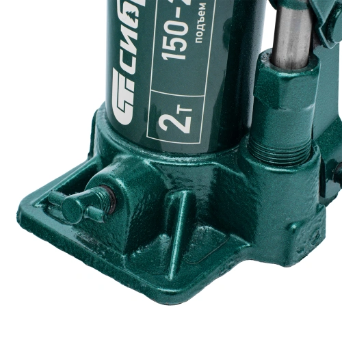 Домкрат гидравлический бутылочный, 2 т, 150-280 мм, в пласт. кейсе Сибртех по ценам производителя в Воронеже с доставкой по всей России