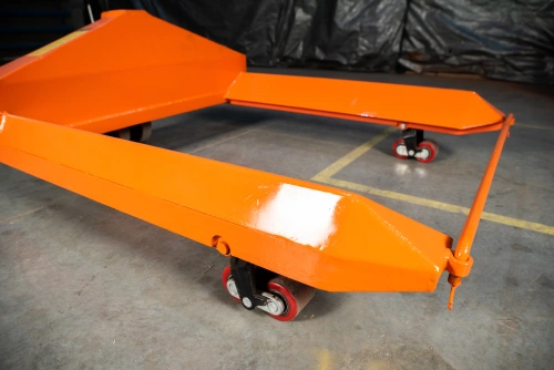 Тележка гидравлическая для рулонов 2500 кг 1150х1150 мм полиуретановые колеса TOR HZT по ценам производителя в Воронеже с доставкой по всей России