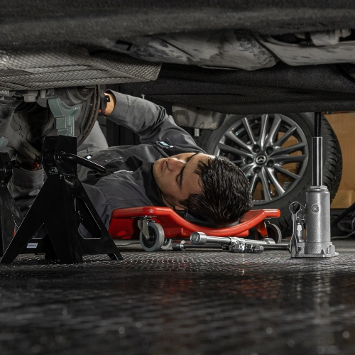 Домкрат гидравлический бутылочный, 2 т, h подъема 158-308 мм Matrix по ценам производителя в Воронеже с доставкой по всей России