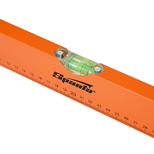 Уровень алюминиевый, 400 мм, 3 глазка, желтый, линейка Sparta по ценам производителя в Воронеже с доставкой по всей России