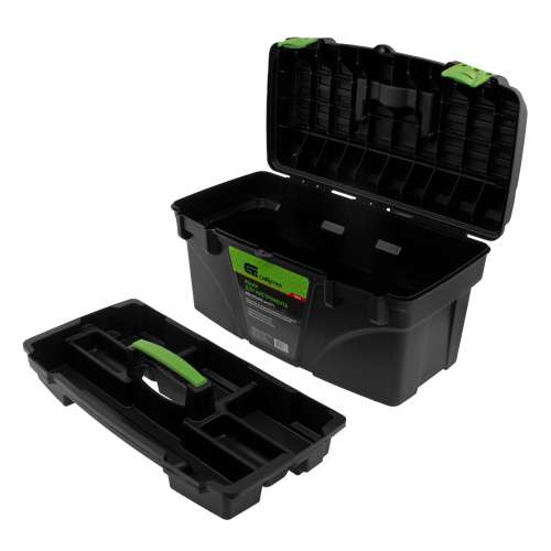 Ящик для инструмента, 530 х 275 х 290 мм, 21", пластик Сибртех по ценам производителя в Воронеже с доставкой по всей России