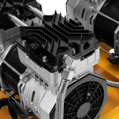 Компрессор безмасляный, малошумный DLS 1500/50, 1500 ВТ, 2x750, 50 л, 260 л/мин Denzel по ценам производителя в Воронеже с доставкой по всей России