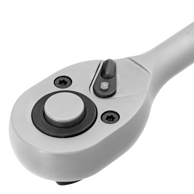 Ключ-трещотка 1/2", 45 зубьев, с быстрым сбросом, матовый хром Сибртех по ценам производителя в Воронеже с доставкой по всей России