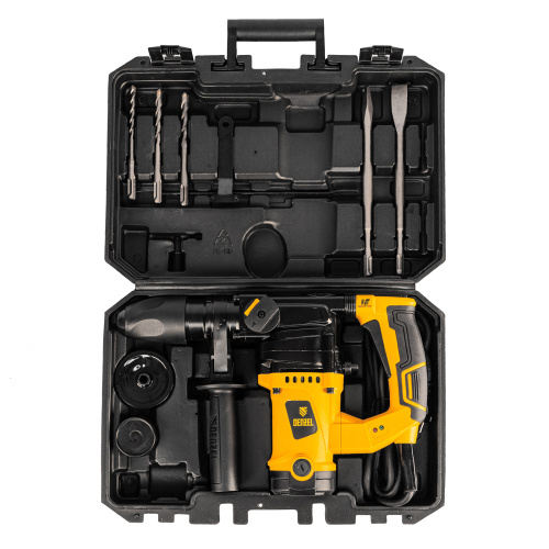 Перфоратор электрический RHV-1100-26, SDS-plus, 1100 Вт, 4 Дж, 3 режима Denzel по ценам производителя в Воронеже с доставкой по всей России