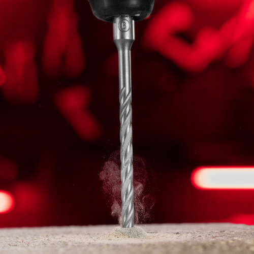 Бур по бетону, 6 x 160 мм, SDS Plus c крестовой пластиной Matrix по ценам производителя в Воронеже с доставкой по всей России