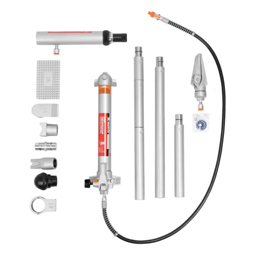 Растяжка гидравлическая, 10 т, набор из 17 предметов, 7 сменных насадок, в пластиковом кейсе Matrix по ценам производителя в Воронеже с доставкой по всей России