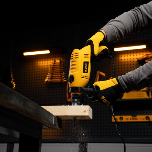 Дрель ударная ID-550, 550 Вт, 0-2900 об/мин, 46400 уд/мин Denzel по ценам производителя в Воронеже с доставкой по всей России