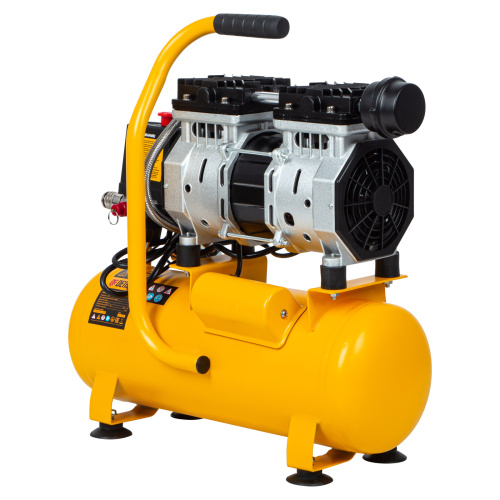 Компрессор DLS650/10 безмаслянный малошумный 650 Вт, 120 л/мин, ресивер 10 л Denzel по ценам производителя в Воронеже с доставкой по всей России