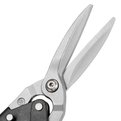 Ножницы по металлу, 315 мм, прямой проходной рез, сталь-CrMo, трехкомпонентные рукоятки Denzel по ценам производителя в Воронеже с доставкой по всей России