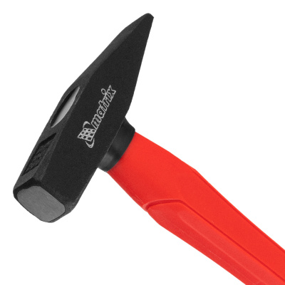 Молоток слесарный optimal, 200 г, фибергласовая обрезиненная рукоятка, квадратный боек Matrix по ценам производителя в Воронеже с доставкой по всей России