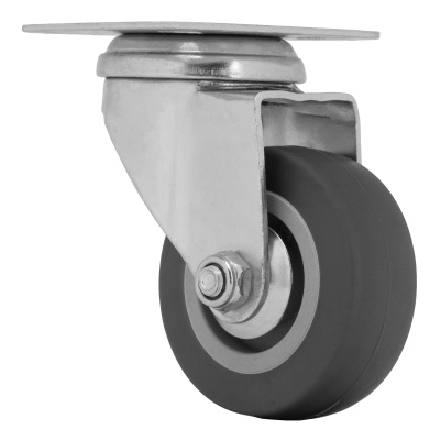 Колесо поворотное D 50 мм, крепление  платформенное Сибртех по ценам производителя в Воронеже с доставкой по всей России