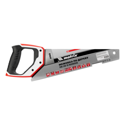 Ножовка по дереву для точных пильных работ, 350 мм, каленый зуб 3D, 14 TPI, трехкомпонентная рукоятка, Pro Matrix по ценам производителя в Воронеже с доставкой по всей России