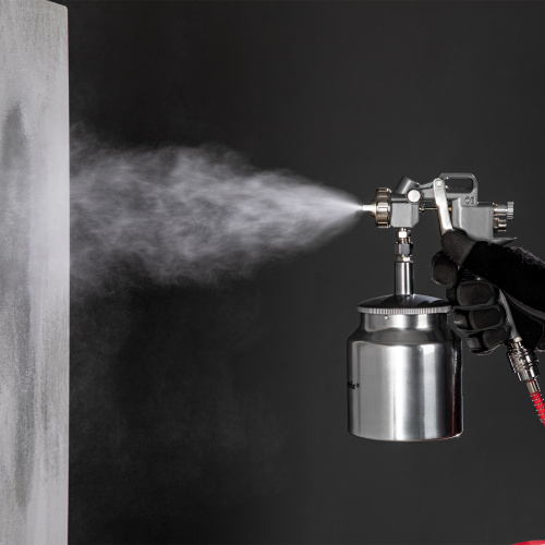 Набор пневмоинструмента, 5 предметов, быстросъемное соединение, краскораспылитель с нижним бачком Matrix по ценам производителя в Воронеже с доставкой по всей России