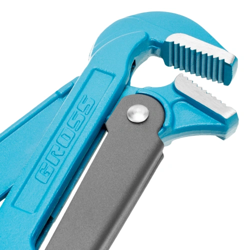 Ключ трубный рычажный 3, №4, цельнокованый, CrV, тип "L" Gross по ценам производителя в Воронеже с доставкой по всей России