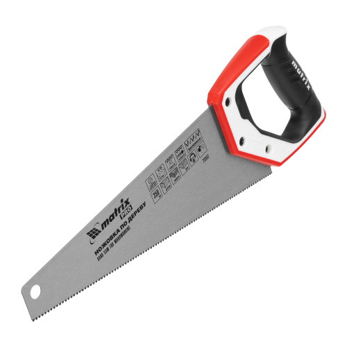 Ножовка по дереву для точных пильных работ, 350 мм, каленый зуб 3D, 14 TPI, трехкомпонентная рукоятка, Pro Matrix по ценам производителя в Воронеже с доставкой по всей России