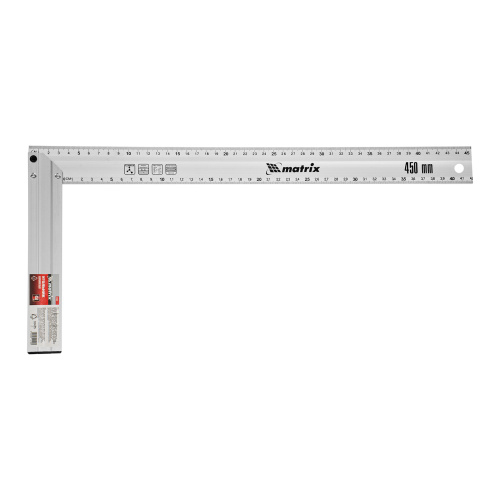 Угольник, 450 мм, алюминиевый, литой Matrix по ценам производителя в Воронеже с доставкой по всей России